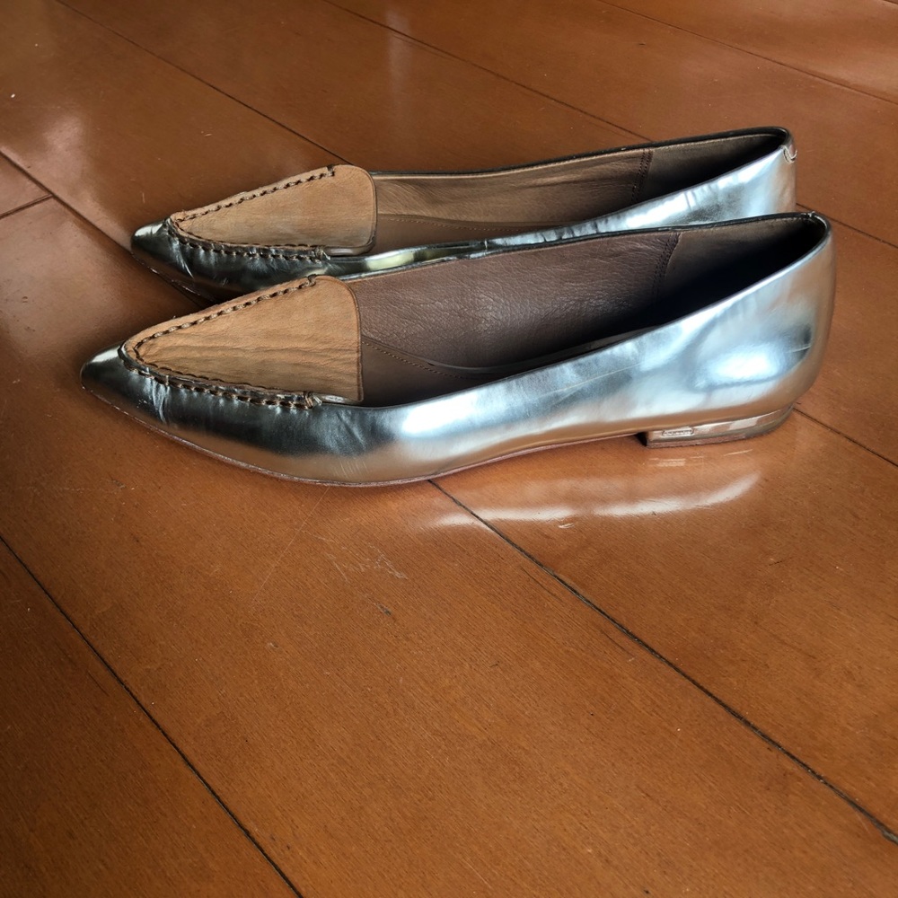 Coach Walsh pointy toe loafers 9B